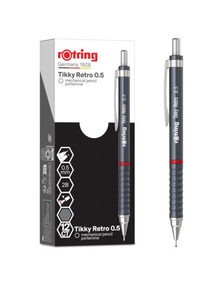 Rotring Tikky Retro Grey 0.7