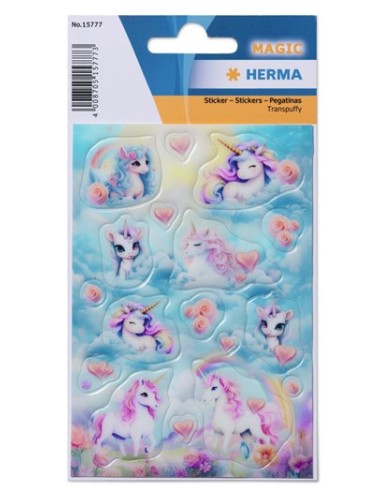 Magic Sticker Happy Unicorns