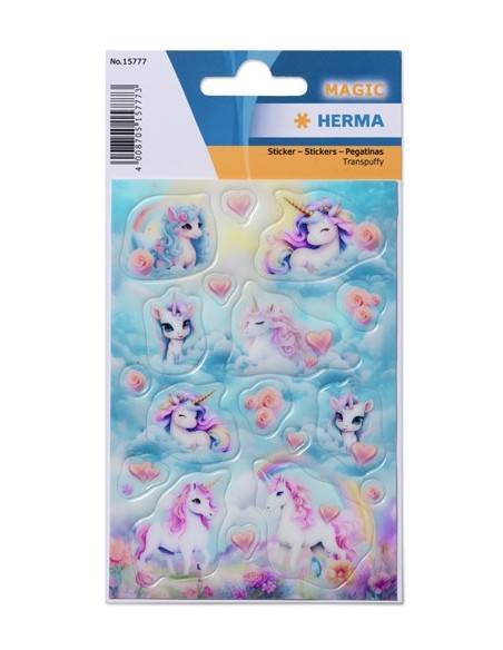 Magic Sticker Happy Unicorns