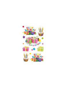 Αυτοκόλλητα Happy Birthday