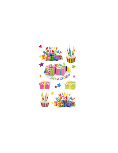 Αυτοκόλλητα Happy Birthday