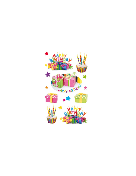 Αυτοκόλλητα Happy Birthday