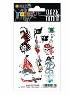 Αυτοκόλλητα Τατουάζ Herma Tattoo Πειρατές