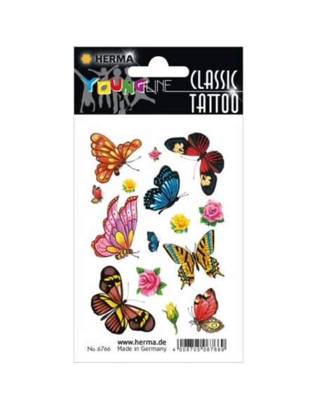 Αυτοκόλλητα Τατουάζ Herma Tattoo Πεταλούδες