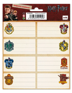 Αυτοκόλλητες Ετικέτες Harry Potter