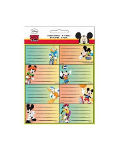 Αυτοκόλλητες Ετικέτες Mickey 16τεμ