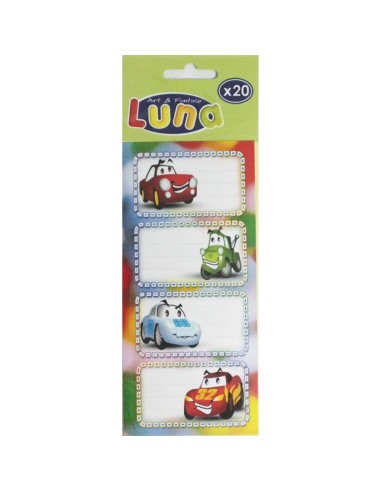 Αυτοκόλλητες Ετικέτες Αυτοκίνητα 20τμχ