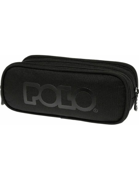 Polo Κασετίνα με 3 Θήκες Μαύρη