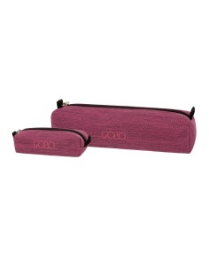 Κασετίνα Οβάλ Polo Wallet Jean Μωβ