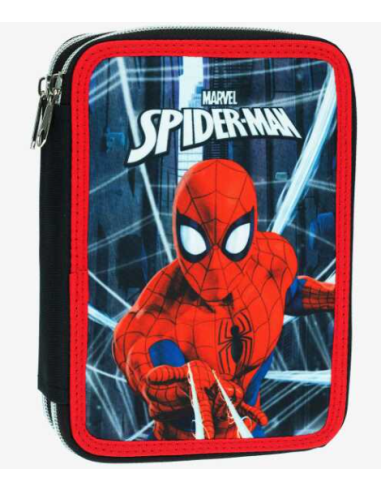 Κασετίνα SpiderMan Διπλή Γεμάτη
