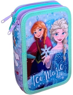Κασετίνα Frozen Γεμάτη Τριπλή