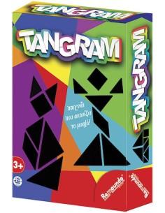Επιτραπέζιο Παιχνίδι Tangram Νέα Συσκευασία για 2 Παίκτες 3+ Ετών Remoundo