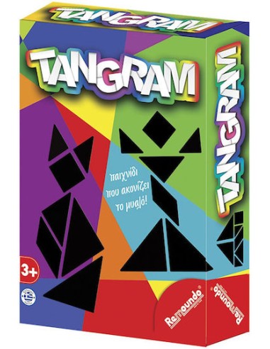 Επιτραπέζιο Παιχνίδι Tangram Νέα Συσκευασία για 2 Παίκτες 3+ Ετών Remoundo
