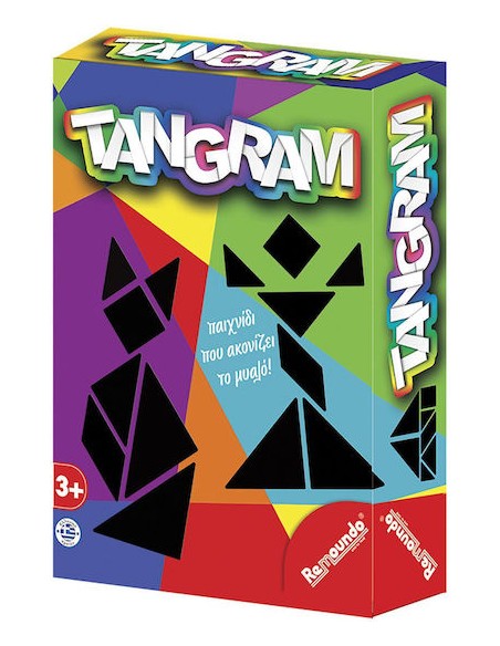 Επιτραπέζιο Παιχνίδι Tangram Νέα Συσκευασία για 2 Παίκτες 3+ Ετών Remoundo