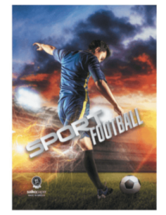 Τετραδιο κορφίτσα SPORT FOOTBALL