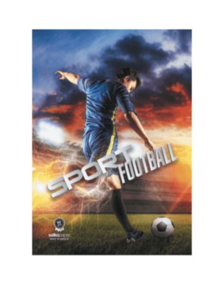 Τετραδιο κορφίτσα SPORT FOOTBALL