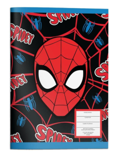 Τετράδιο Καρφίτσα 17×25 40Φ Spiderman