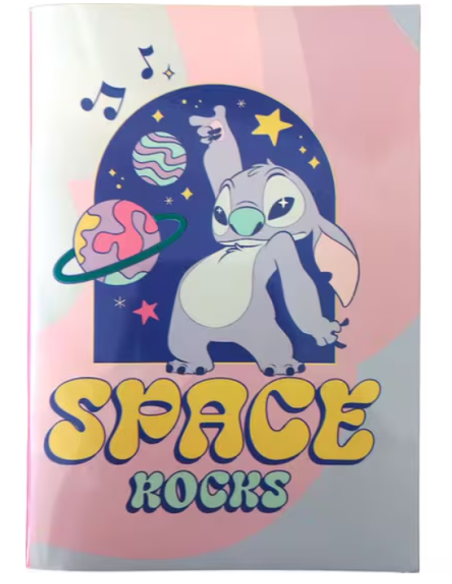 Τετραδιο Καρφιτσα 17χ25 Lilo and Stitch 40Φ