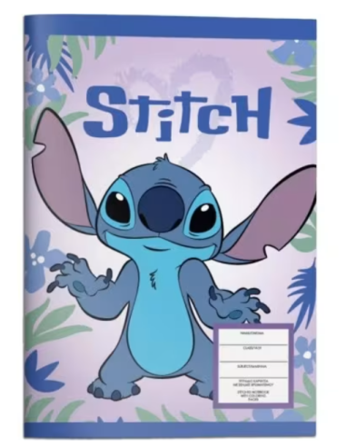 Τετραδιο Καρφιτσα 17χ25 Lilo and Stitch 40Φ