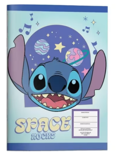 Τετραδιο Καρφιτσα 17χ25 Lilo and Stitch 40Φ