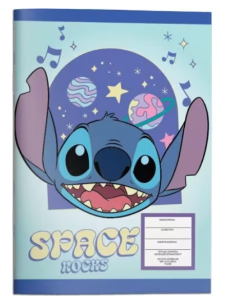 Τετραδιο Καρφιτσα 17χ25 Lilo and Stitch 40Φ