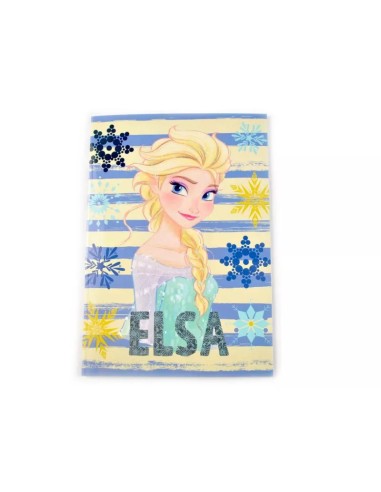 Τετράδιο καρφίτσα 17x25 Frozen 40φ