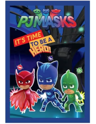 PJ Masks - Πιτζαμοήρωες Τετράδιο Καρφίτσα 17X24 40 Φύλλα