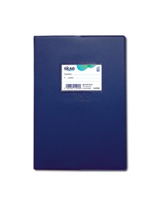 SKAG ΤΕΤΡΑΔΙΑ ΠΛΑΣΤΙΚΑ ΜΩΒ 17X25 ΡΙΓΕ 50Φ 80ΓΡ