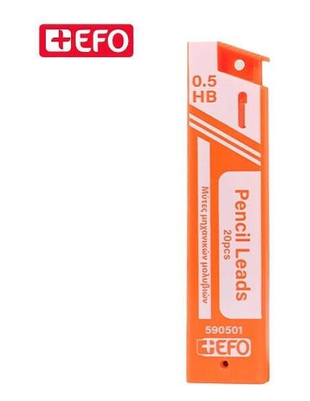 Μύτες Μολυβιού Πάχους 0.5mm Τύπου ΗΒ