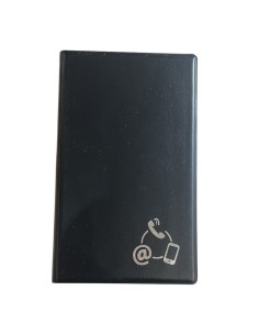 Τηλεφωνικό Ευρετήριο Σπιράλ 12x20, Black