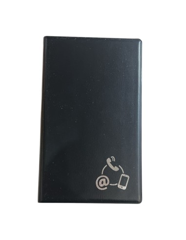 Τηλεφωνικό Ευρετήριο Σπιράλ 12x20, Black