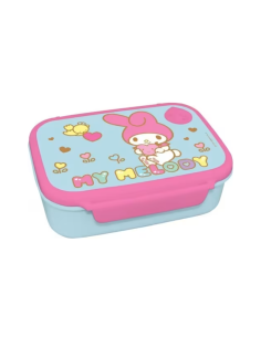 Σετ Φαγητού My Melody Φαγητοδοχείο 800ml παγούρι Αλουμινίου 500ml 2