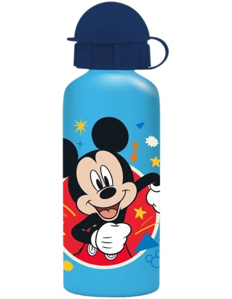 Must Σετ Πλαστικό Φαγητοδοχείο 800ml Και Παγούρι Αλουμινίου 500ml Disney Mickey Mouse