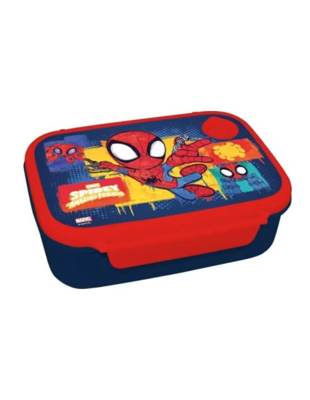 Σετ Φαγητού Spidey Φαγητοδοχείο 800ml-παγούρι Αλουμινίου 500ml
