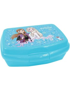 Disney Frozen Πλαστικό Παιδικό Δοχείο Φαγητού Frozen 0.6lt 16.5 x 12.5 x 6εκ.