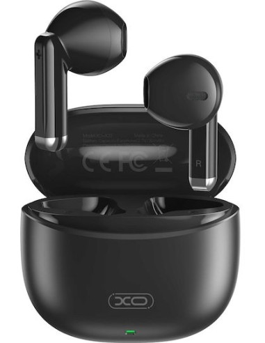 XO X33 Tws In-ear Bluetooth Handsfree Ακουστικά με Θήκη Φόρτισης Μαύρα