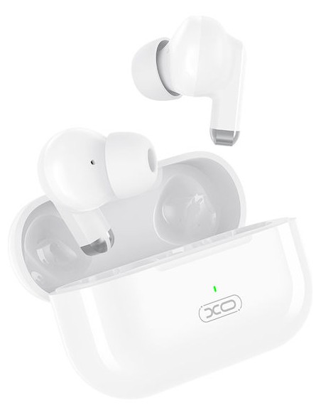 XO X40 TWS In-ear Bluetooth Handsfree Ακουστικά με Θήκη Φόρτισης Λευκά