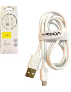 USB 2.0 to micro USB Cable Λευκό 1m