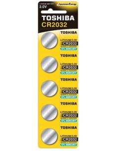 Toshiba Μπαταρίες Λιθίου Ρολογιών CR2032 3V