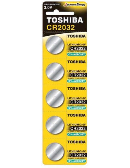 Toshiba Μπαταρίες Λιθίου Ρολογιών CR2032 3V