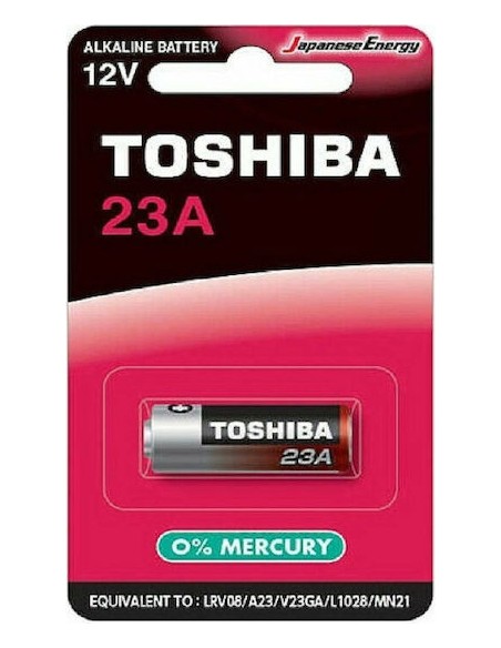 Toshiba Αλκαλική Μπαταρία A23 12V