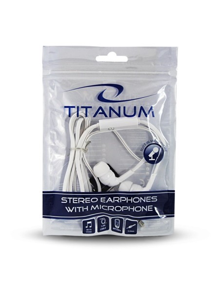Ακουστικά Titanium 3,5mm με μικρόφωνο