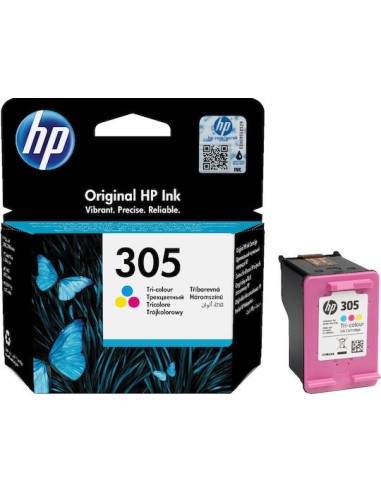 HP 305 Γνήσιο Μελάνι Εκτυπωτή InkJet Πολλαπλό (Color)