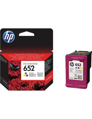 HP 652 Γνήσιο Μελάνι Εκτυπωτή InkJet Πολλαπλό (Color)