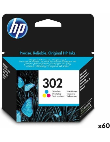 HP 302 Γνήσιο Μελάνι Εκτυπωτή InkJet Πολλαπλό (Color)