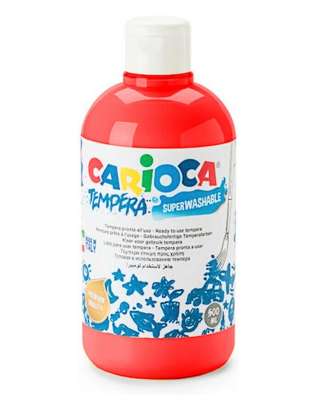 Carioca Τέμπερα Ζωγραφικής σε Μπουκάλι 500ml