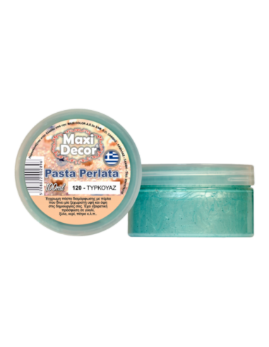Pasta perlata 100ml (ΤΥΡΚΟΥΑΖ) MAXI DECOR PP-120