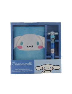 Σημειοματάριο Λούτρινο με Στυλό Σετ Cinnamoroll