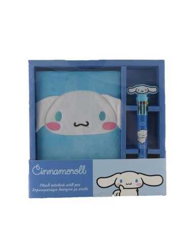 Σημειοματάριο Λούτρινο με Στυλό Σετ Cinnamoroll