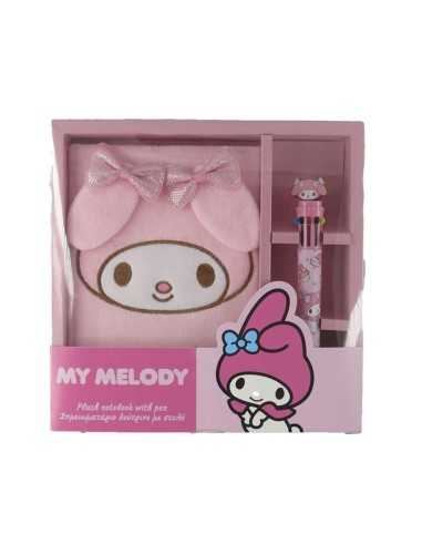 Σημειοματάριο Λούτρινο με Στυλό Σετ My Melody